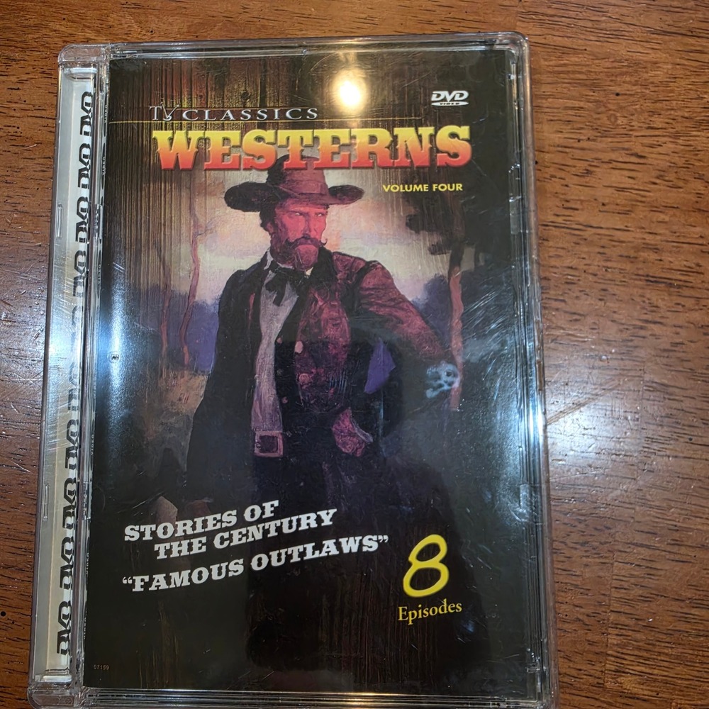 Platinum TV Classics Westerns Vol 4 DVD Stories of the Century Outlaws Excellent